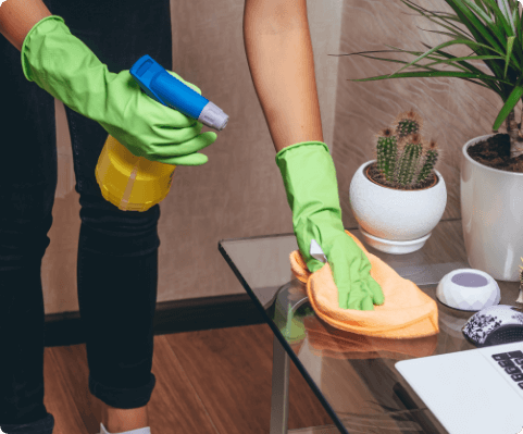 We provide residential cleaning